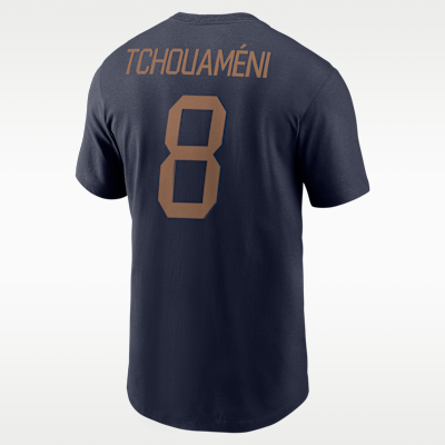 Aurélien Tchouaméni FFF Men's Nike Soccer T-Shirt. Nike.com